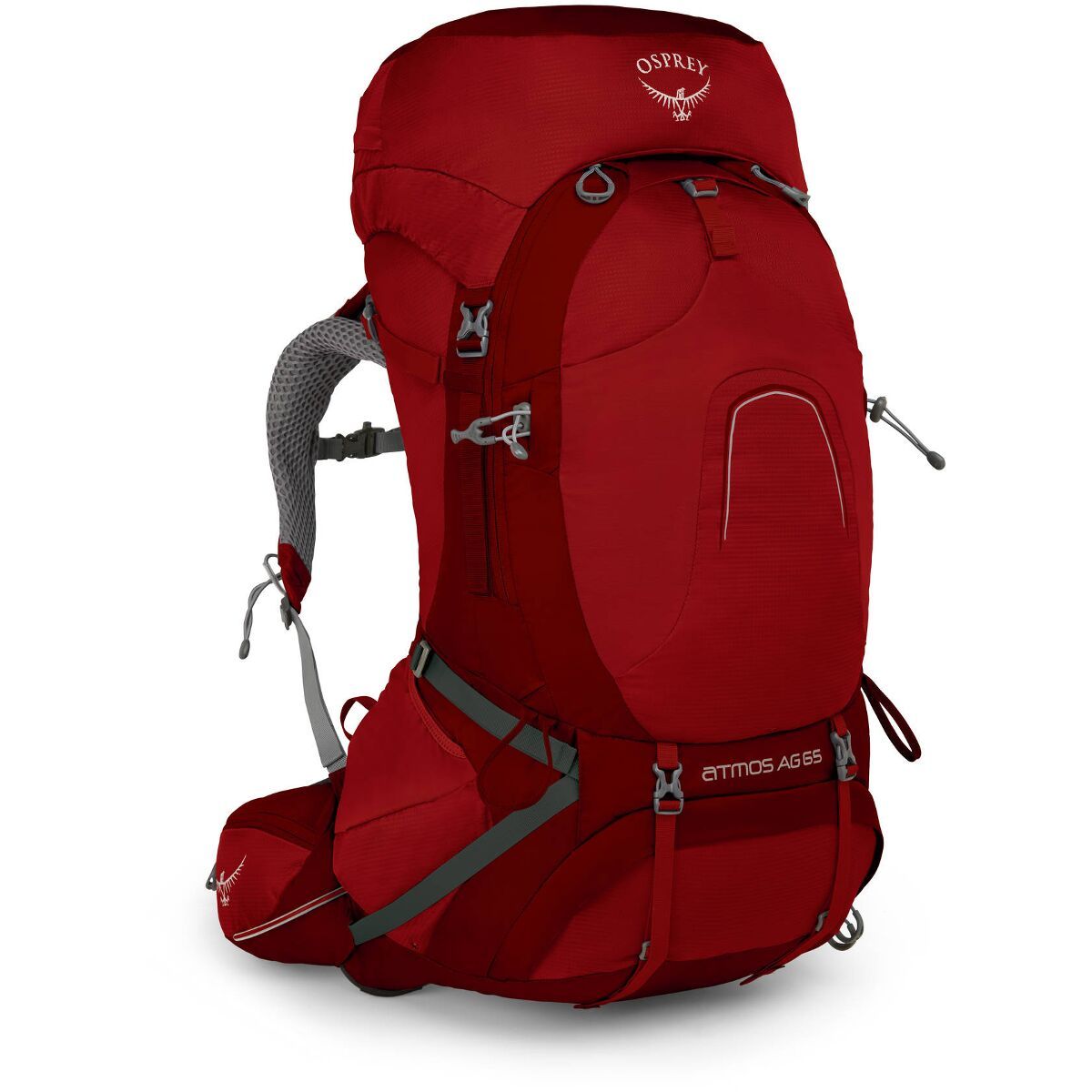 Рюкзак Osprey Atmos AG 65 (2021) Rigby Red червоний