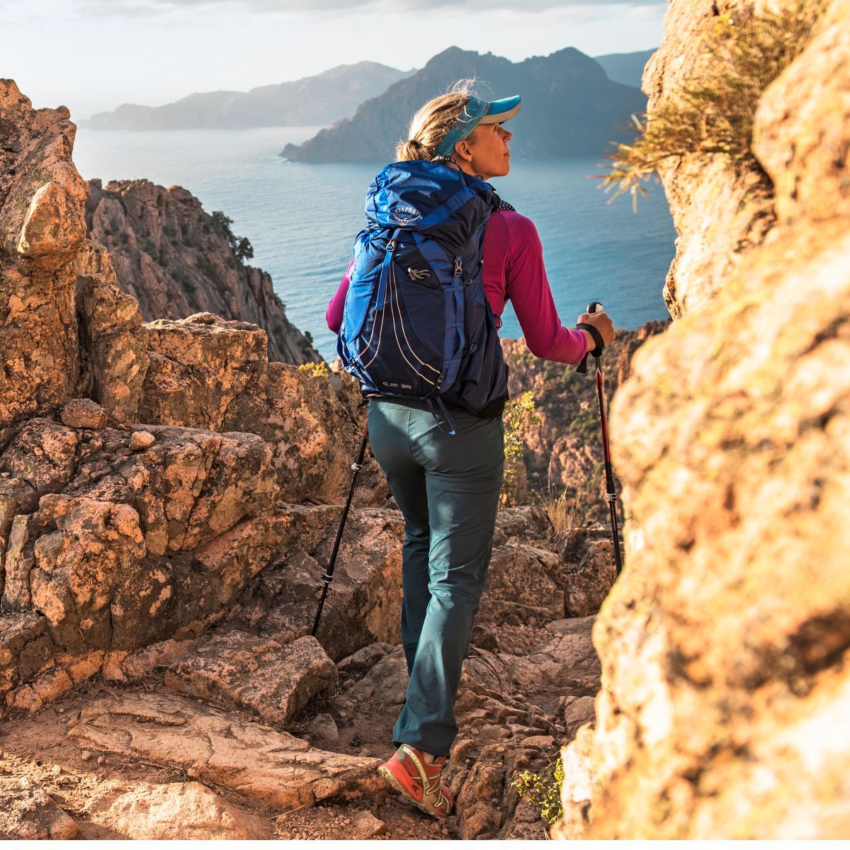 Рюкзак Osprey Eja 48 (2021) Moonglade Grey сірий