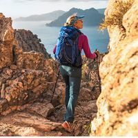 Рюкзак Osprey Eja 48 (2021) Moonglade Grey сірий