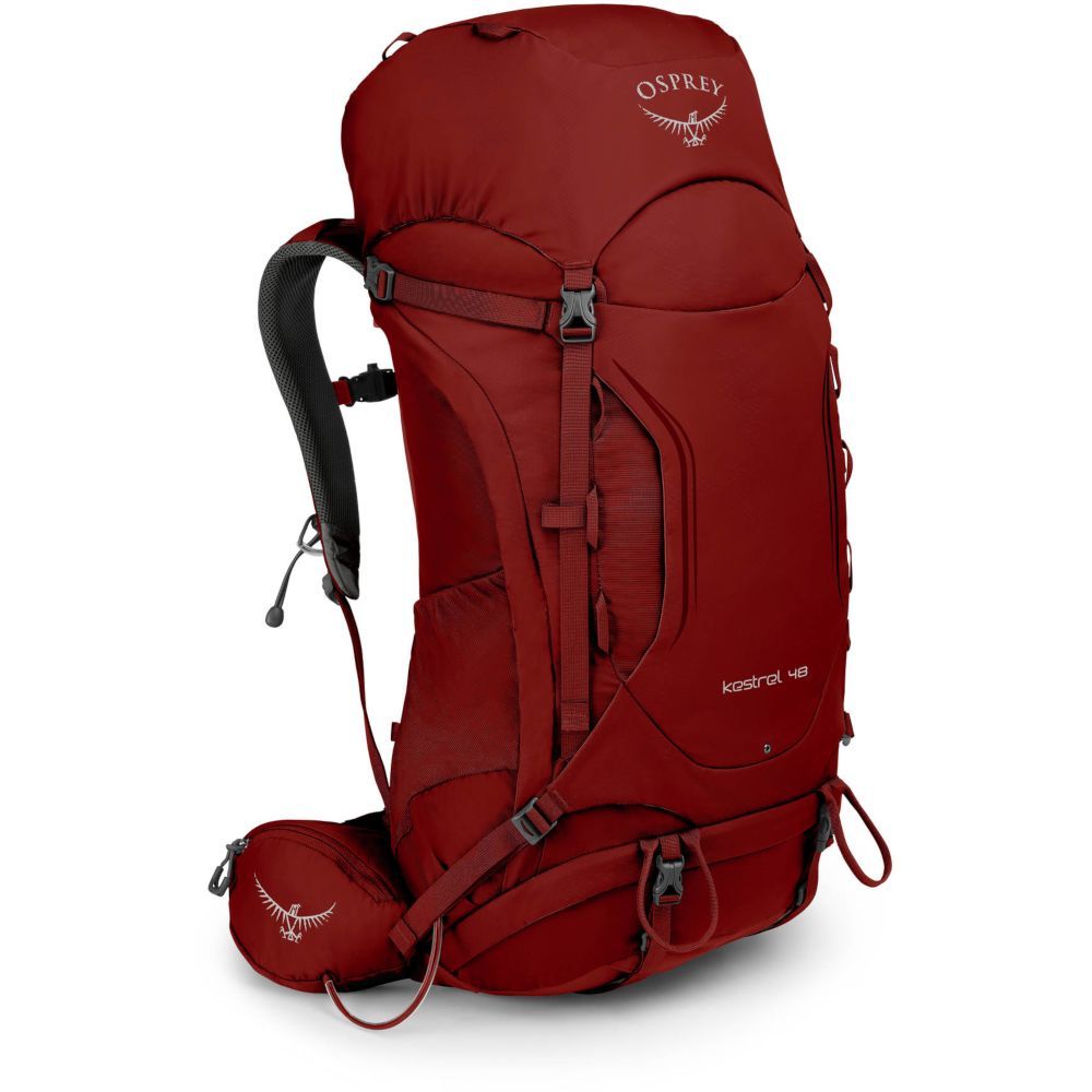 Рюкзак Osprey Kestrel 48 Rogue Red - червоний