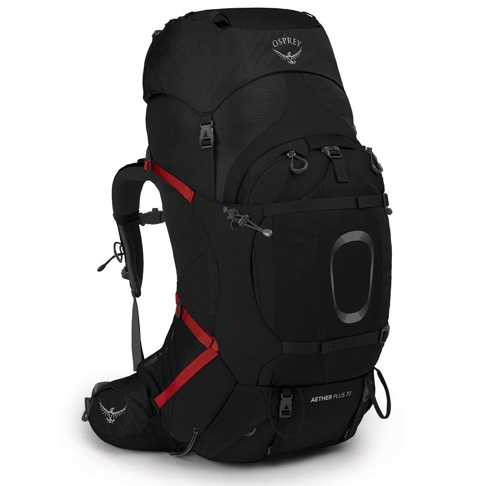 Рюкзак Osprey Aether Plus 70 Black (чорний),