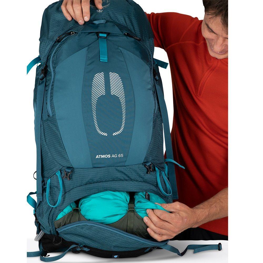 Рюкзак Osprey Atmos AG 65 Black (чорний),