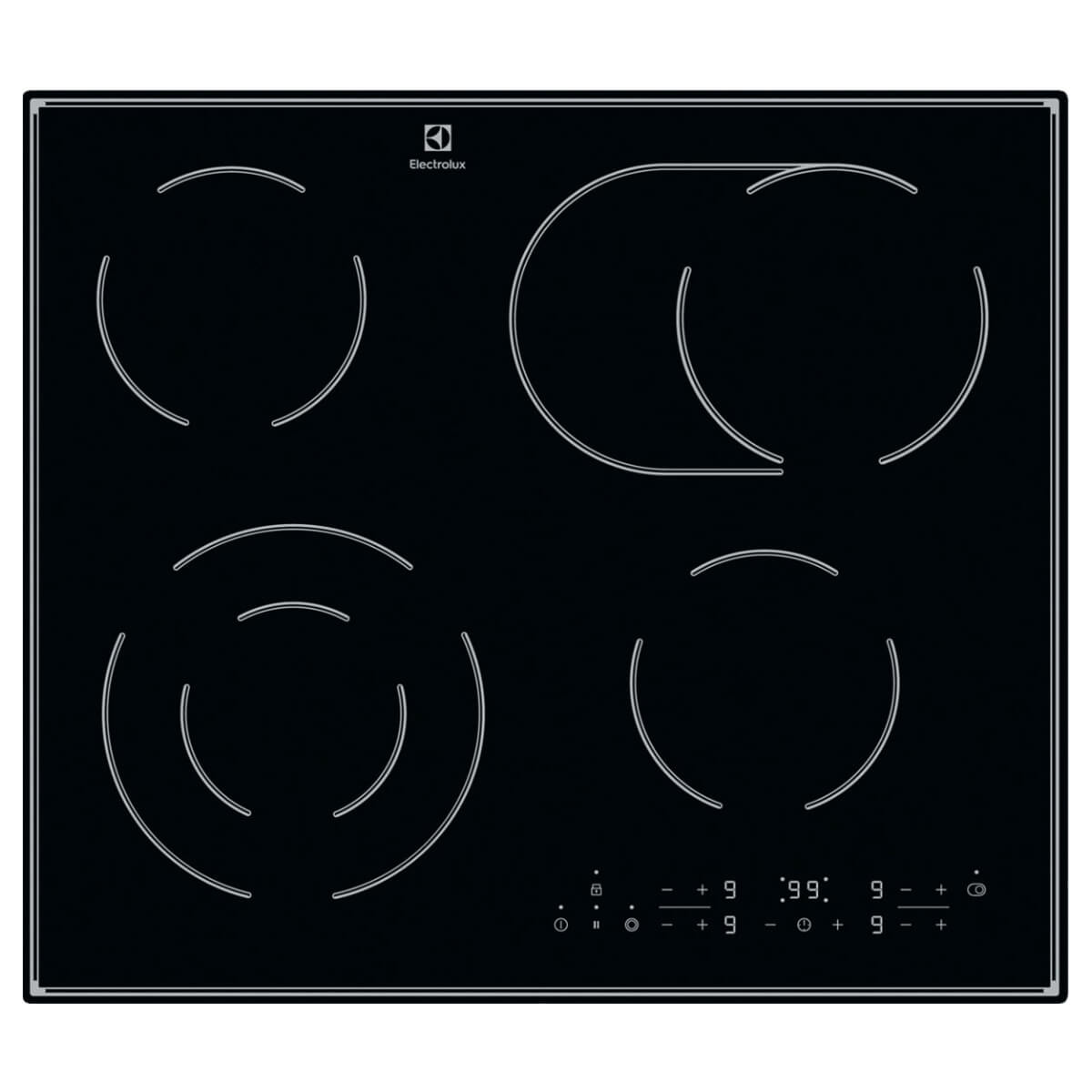 Варильна поверхня електрична ELECTROLUX CPE644RCC
