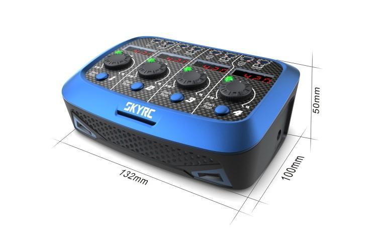 Зарядний пристрій SkyRC Quattro Micro з/БП кватро для 1S Li-Pol акумуляторів (SK-100079) SK-100079
