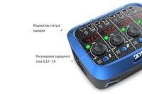 Зарядний пристрій SkyRC Quattro Micro з/БП кватро для 1S Li-Pol акумуляторів (SK-100079) SK-100079