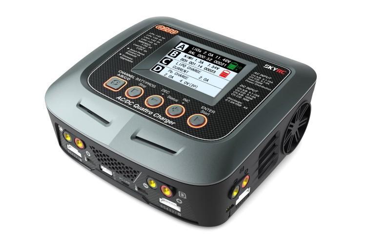 Зарядний пристрій кватро SkyRC Q200 10A 200W/300W з/БП універсальний (SK-100104) SK-100104