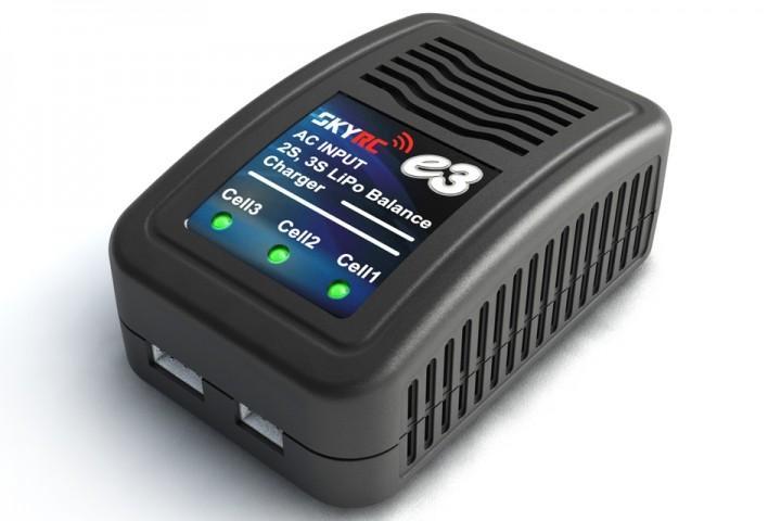 Зарядний пристрій SkyRC e3 1000mA з/БП для LiPo акумуляторів (SK-100081) SK-100081