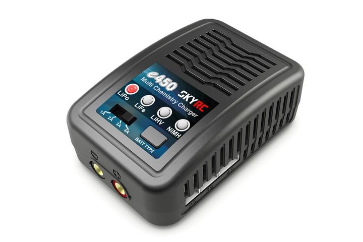 Зарядний пристрій SkyRC e450 4A/50W з/БП для Li-Pol/Ni-MH акумуляторів (SK-100122) SK-100122