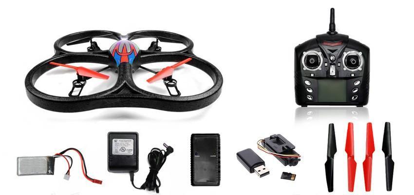 Квадрокоптер з камерою WL Toys V333 Cyclone 2 WL-V333c