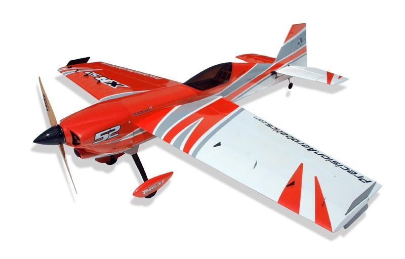 Літак радіокерований Precision Aerobatics XR -52 1321мм KIT (червоний) PA-XR52-RED