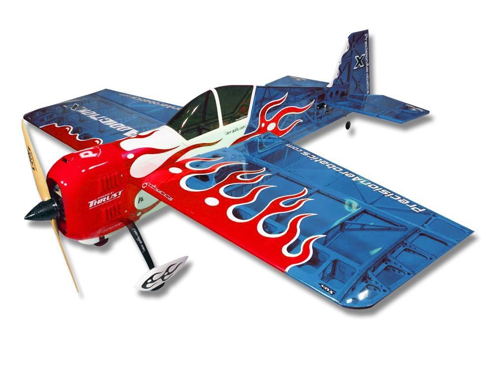 Літак радіокерований Precision Aerobatics Addiction X 1270 мм KIT (синій) PA-ADX-BLUE