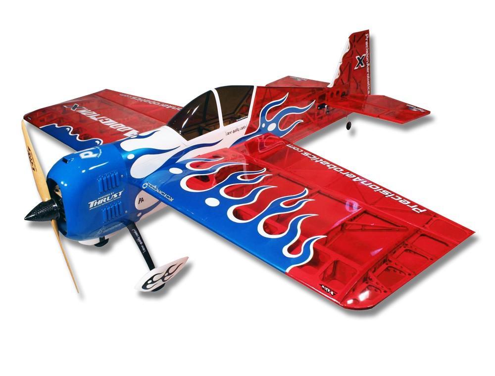 Літак радіокерований Precision Aerobatics Addiction X 1270 мм KIT (червоний) PA-ADX-RED