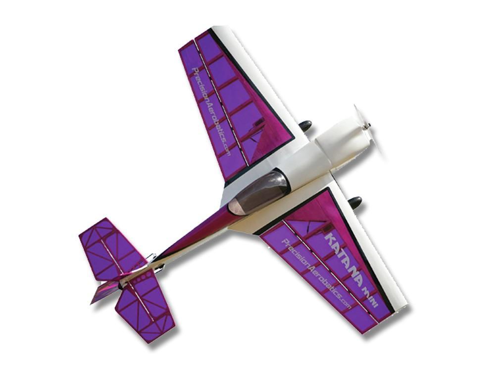 Літак радіокерований Precision Aerobatics Katana Mini 1020 мм KIT (фіолетовий) PA-KM-PURPLE
