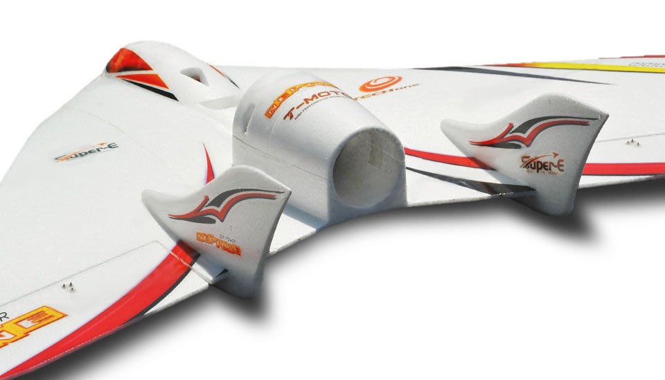 Літаюче крило TechOne Neptune EDF 1230 мм EPO ARF (червоний) TO-08200R