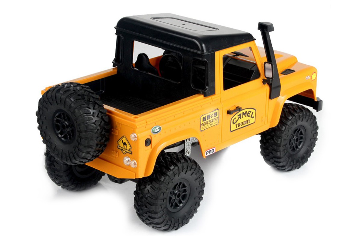 Машинка на радіокеруванні 1:12 MN Model Краулер D90 Defender повнопривідний (жовтий) MN-91-1Y