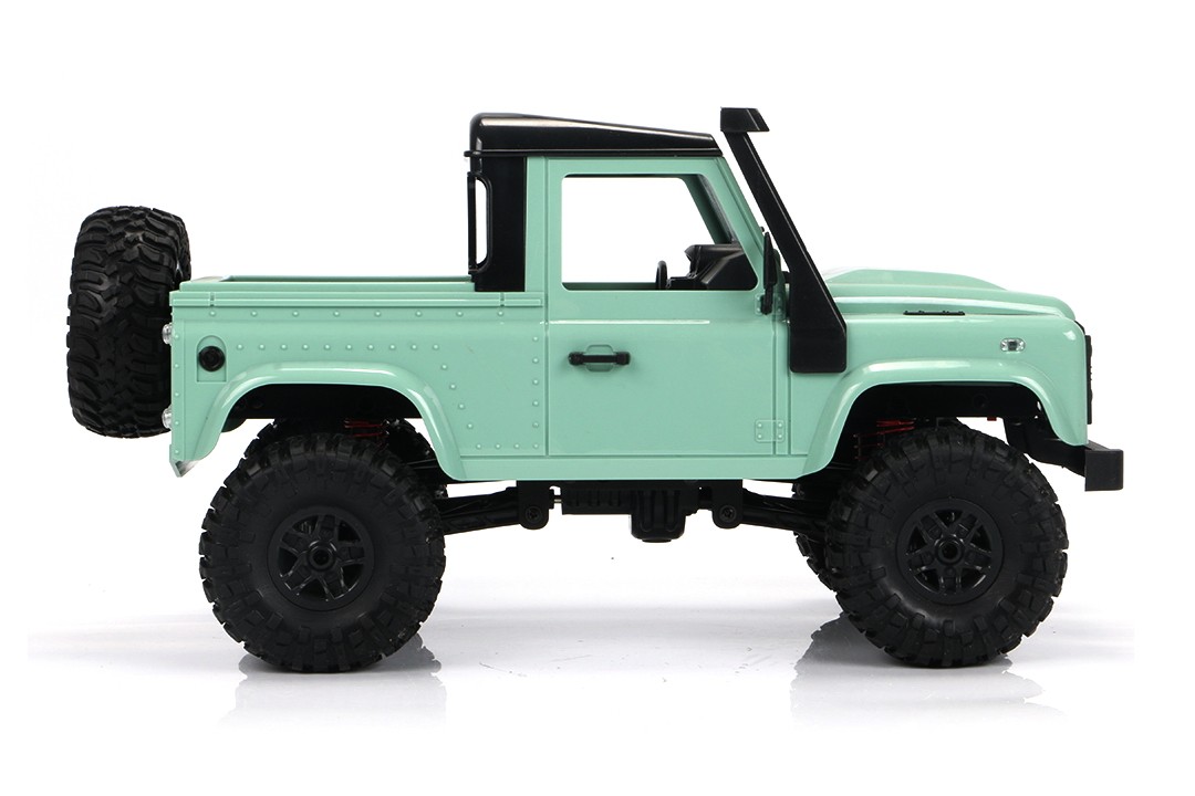 Машинка на радіокеруванні 1:12 MN Model Краулер D90 Defender повнопривідний (бірюзовий) MN-91-1B
