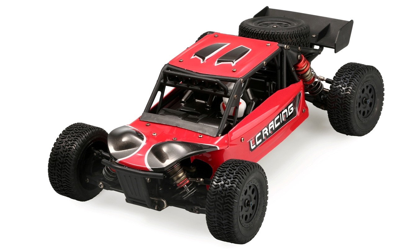 Баггі піщана 1:14 LC Racing DTH безколекторна (червоний) LC-DTH-RED