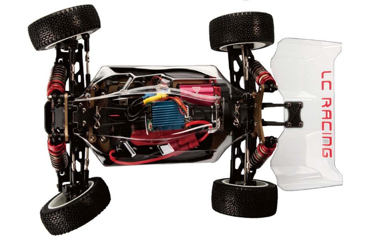 Набір для збирання радіокерованої моделі Баггі 1:14 LC Racing 1H (KIT PRO) LC-1HK-PRO