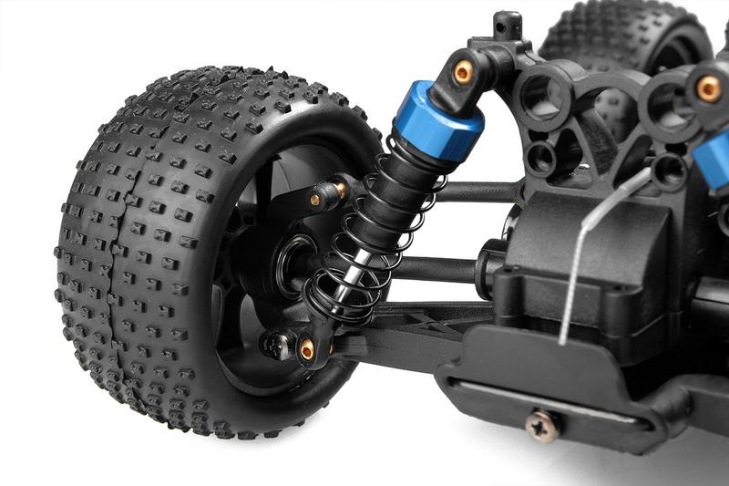 Радіокерована модель Траггі 1:18 Himoto Centro E18XT Brushed (білий) E18XTw