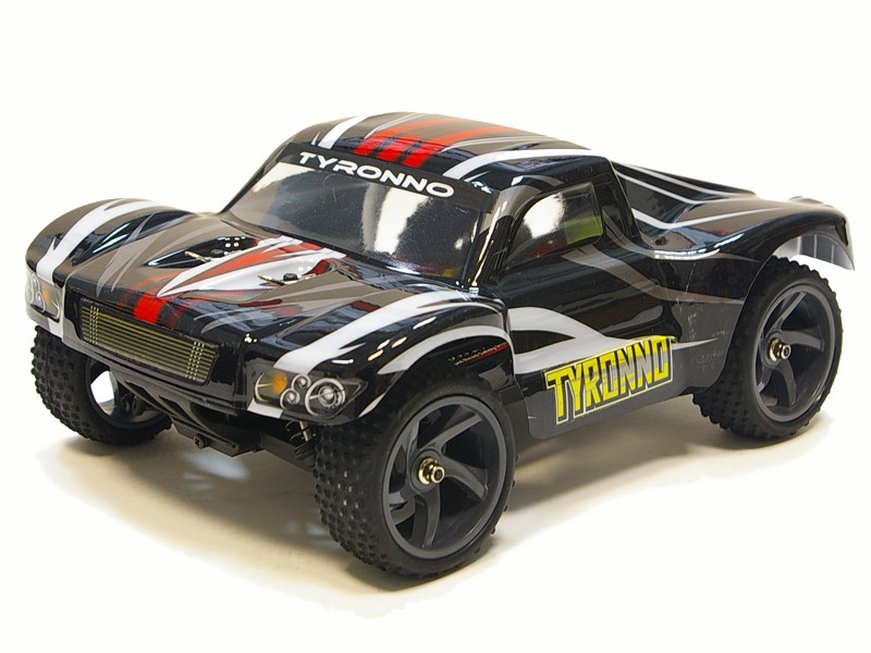 Радіокерована модель ралійного шорт-корса 1:18 Himoto Tyronno E18SC Brushed (чорний) E18SCb