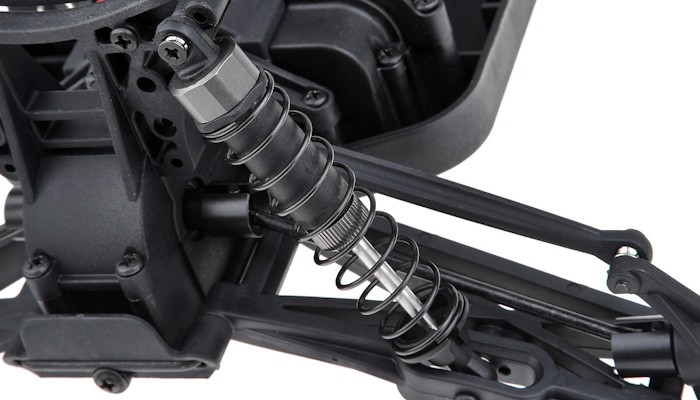 Радіокерована модель Монстр 1:10 Himoto Bowie E10MT Brushed (чорний) E10MTb