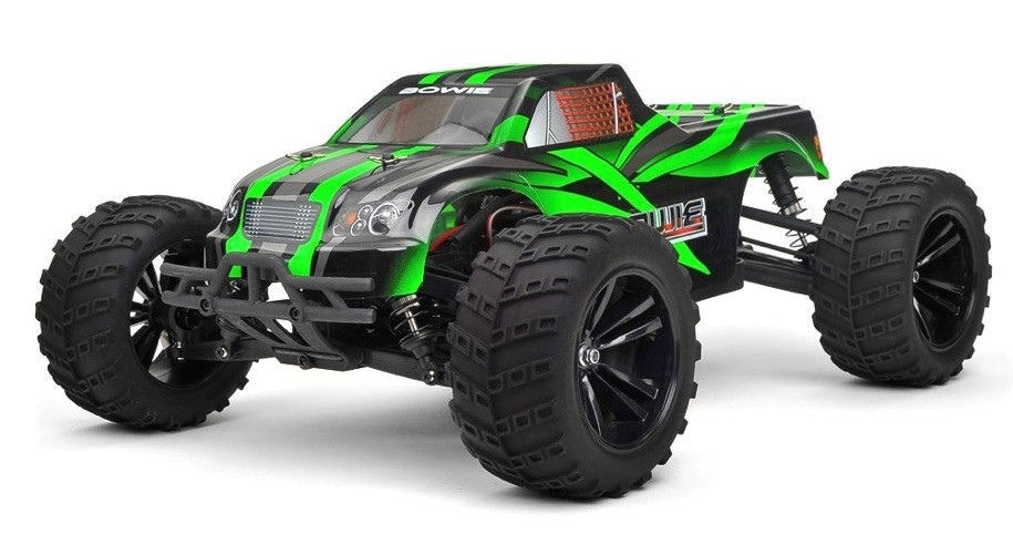 Радіокерована модель Монстр 1:10 Himoto Bowie E10MTL Brushless (зелений) E10MTLg