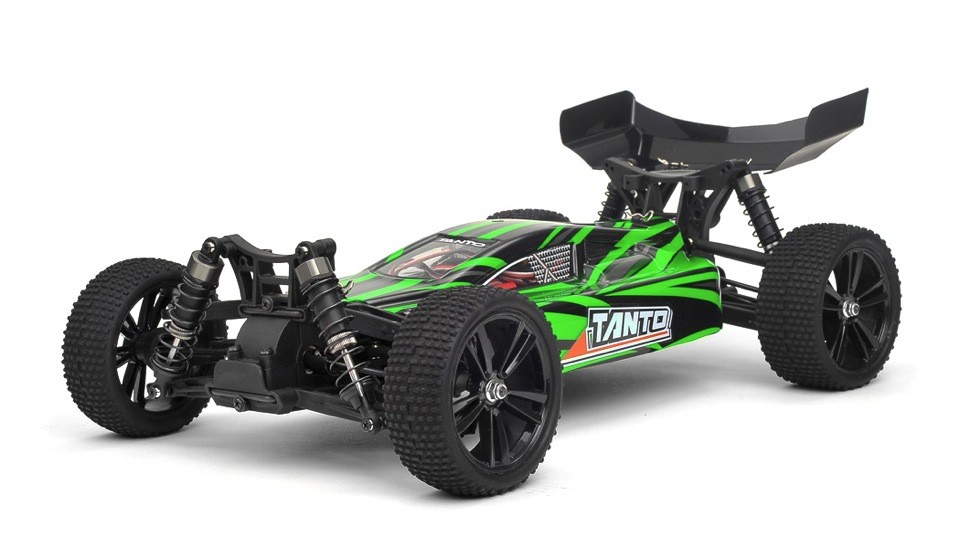 Радіокерована модель Баггі 1:10 Himoto Tanto E10XBL Brushless (зелений) E10XBLg