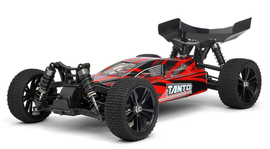 Радіокерована модель Баггі 1:10 Himoto Tanto E10XBL Brushless (червоний) E10XBLr