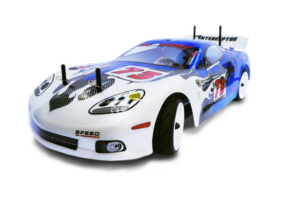 Радіокерована модель Шосейна 1:10 Himoto NASCADA HI5101 Brushed (синій) HI5101b