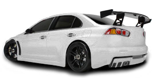 Шосейна 1:10 Team Magic E4JR Mitsubishi Evolution X (білий) TM503014-EVX-W