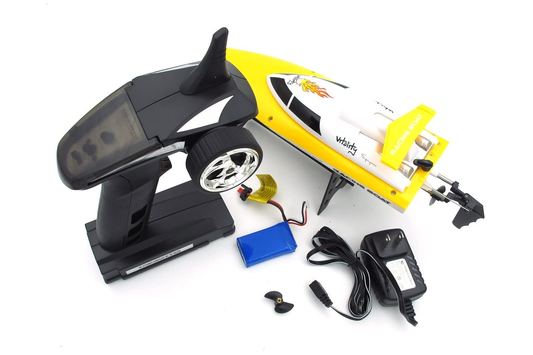 Катер на радіокеруванні Fei Lun FT007 Racing Boat (жовтий) FL-FT007y