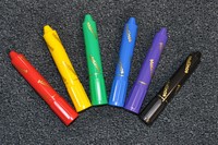 Воскові олівці Malinos Wachsmal-Zauber 6 шт (3 в 1) MA-301036