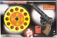 Іграшковий пістолет з мішенню Edison Giocattoli Target Game 28см 8-зарядний (485/22) ED-0485220