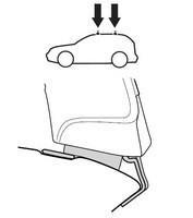 Монтажний комплект Thule 1049 для Mitsubishi Galant (mkVIII) 1996-2006; Proton Perdana (mkI) / Wira (mkI) 1993-2010 (TH 141049)