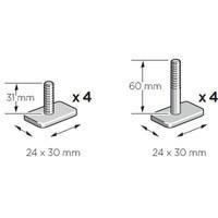 Т-адаптер Thule SnowPack T-track Adapter 8896 (TH 8896)