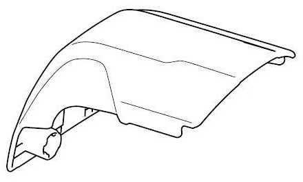 Кришка опори ліва 54245 (Edge Flush) (TH 54245)