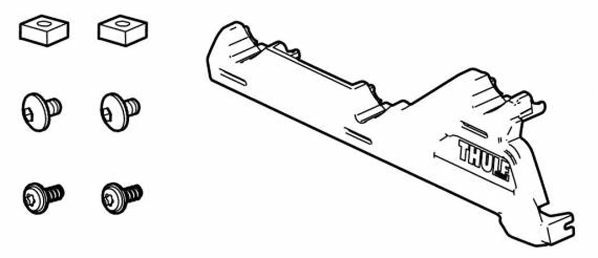 Заглушка боковина ліва 52912 (VeloSpace XT 939) (TH 52912)