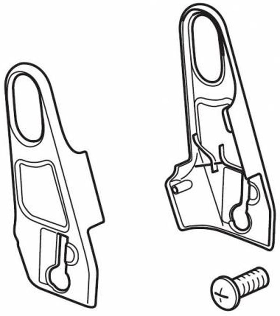 Заглушки у основи дуги 52692 (VeloSpace) (TH 52692)