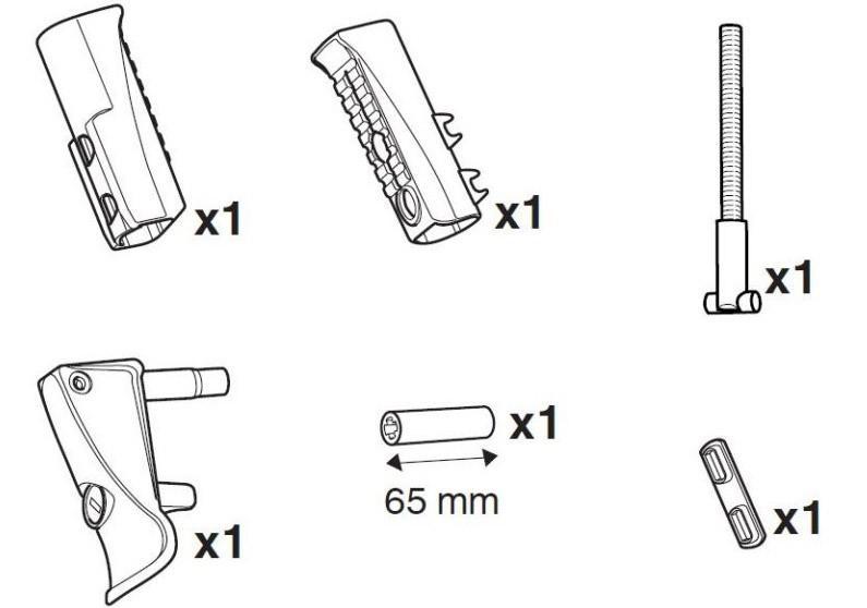 Комплект затиску рами (1 к-т) 52861 (FreeRide) (TH 52861)