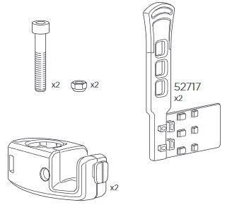 Кріплення рампи на велокріплення (к-т) 52716 (Loading Ramp XT 9172) (TH 52716)