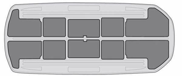 Килимок протиковзкий 14163 (Excellence) (TH 14163)