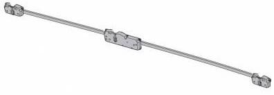 Центральний замок лівий (1175 мм) 54118 (Motion XT M) (TH 54118)