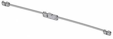 Центральний замок лівий (1375 мм) 54120 (Motion XT (L, Sport)) (TH 54120)