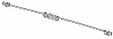 Центральний замок лівий (1600 мм) 54122 (Motion XT XL) (TH 54122)