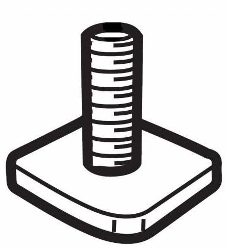 Т-болт M6 (22 мм) 54135 (Trail) (TH 54135)