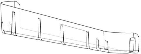 Бічна панель права 54230 (Ranger 500) (TH 54230)