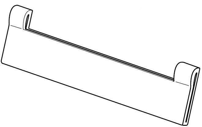 Накладка на упор 54469 (Raingutter Foot 951, 952, 9512, 9522) (TH 54469)