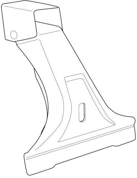 Основа опори 30326 (Raingutter Foot 952) (TH 30326)