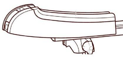Опора ліва 54138 (SUP Taxi XT) (TH 54138)
