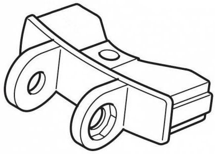 Кріплення вітрозахисного екрану 52572 (RideAlong Mini) (TH 52572)